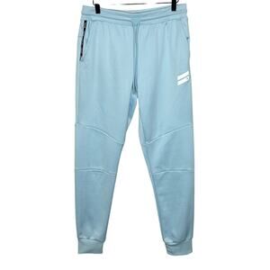Hurley Blue Jogger Pants Elastic Drawstring Waist Activewear Loungewear Casual M